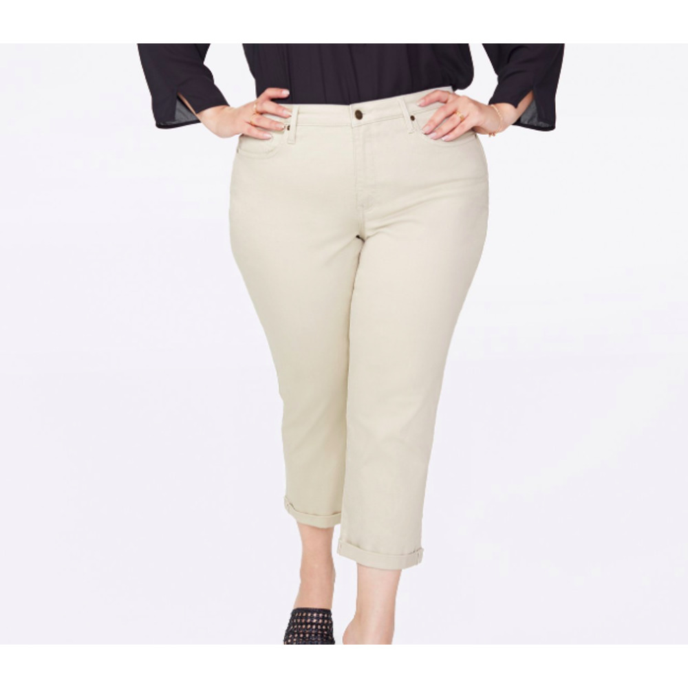NYDJ Chloe Skinny Capri Jeans Tummy Control Sz 18